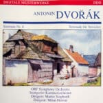 DVORAK SYMPHONIE No8 SERENADE POUR ORCHESTRE