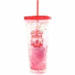 LIVERPOOL FREEZER CUP WITH STRAW 600ML