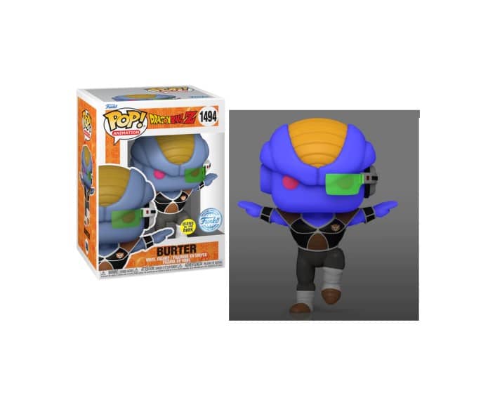 889698715645.jpg POP FUNKO! ANIMATION: DRAGONBALL Z BURTER GLOWS IN THE DARK SPECIAL EDITION - Image 1