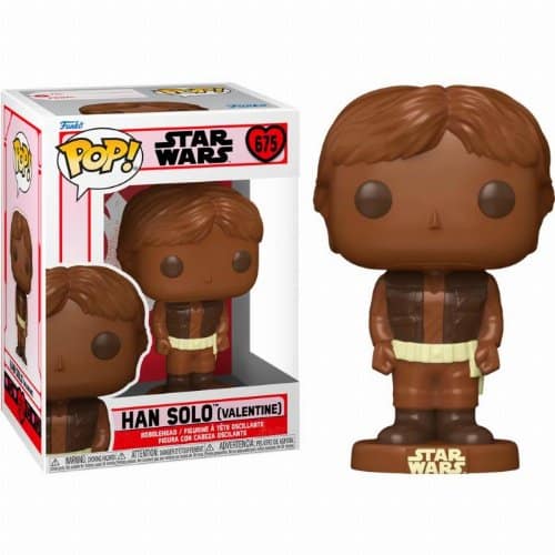 889698762137.jpg POP FUNKO! DISNEY: STAR WARS VALENTINES HANA SOLO CHOCOLATE FIGURE - Image 1