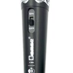 iDANCE MICROPHONE BLACK WIRED