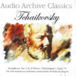 TCHAIKOVSKY SYMPHONY No6 IN B MANOR OPUS 74