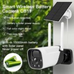 VSTARCAM CB11-TZ WIFI 3MP DUAL LENS + SOLAR PANEL + BATTERY - Image 8