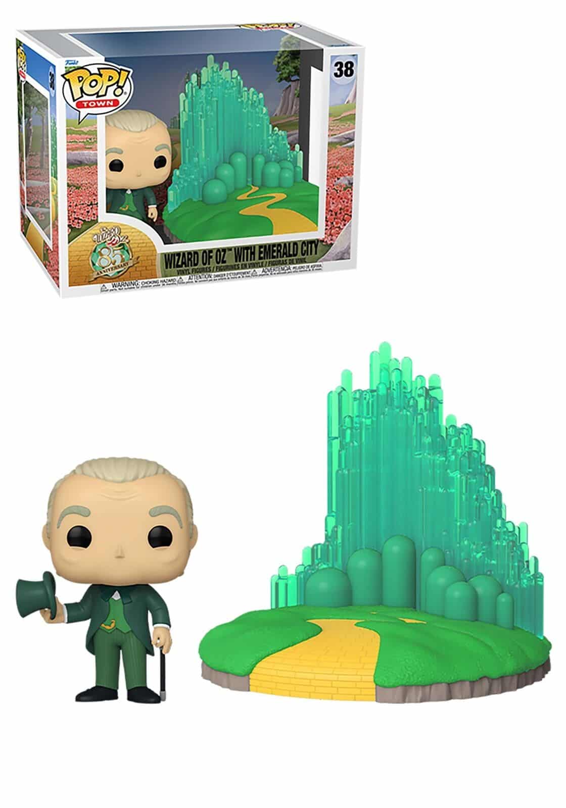 889698759786.jpg POP FUNKO! TOWNS DISNEY: WIZARD OF OZ WITH EMERALD CITY FIGURE - Image 1