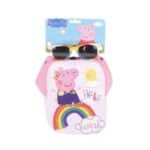 PEPPA THE PIG CAP SET WITH SUNGLASSES