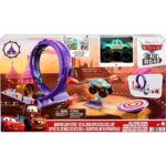 MATTEL DISNEY PIXAR CARS ON THE ROAD SHOWTIME LOOP PLAYSET