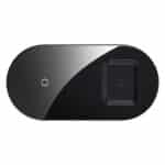 BASEUS CHARGER DESKTOP WIRELESS 18W 2 IN 1 QI SIMPLE - Image 2