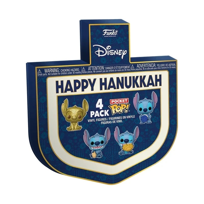 889698799522.jpg FUNKO 4 POCKET POP! STITCH HAPPY HANUKKAH - Image 1