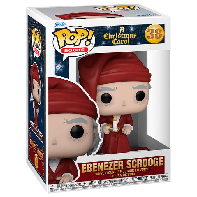 889698811453.jpg POP FUNKO! BOOKS: CHRISTMAS CAROL EBENEZER SCROOGE FIGURE - Image 1