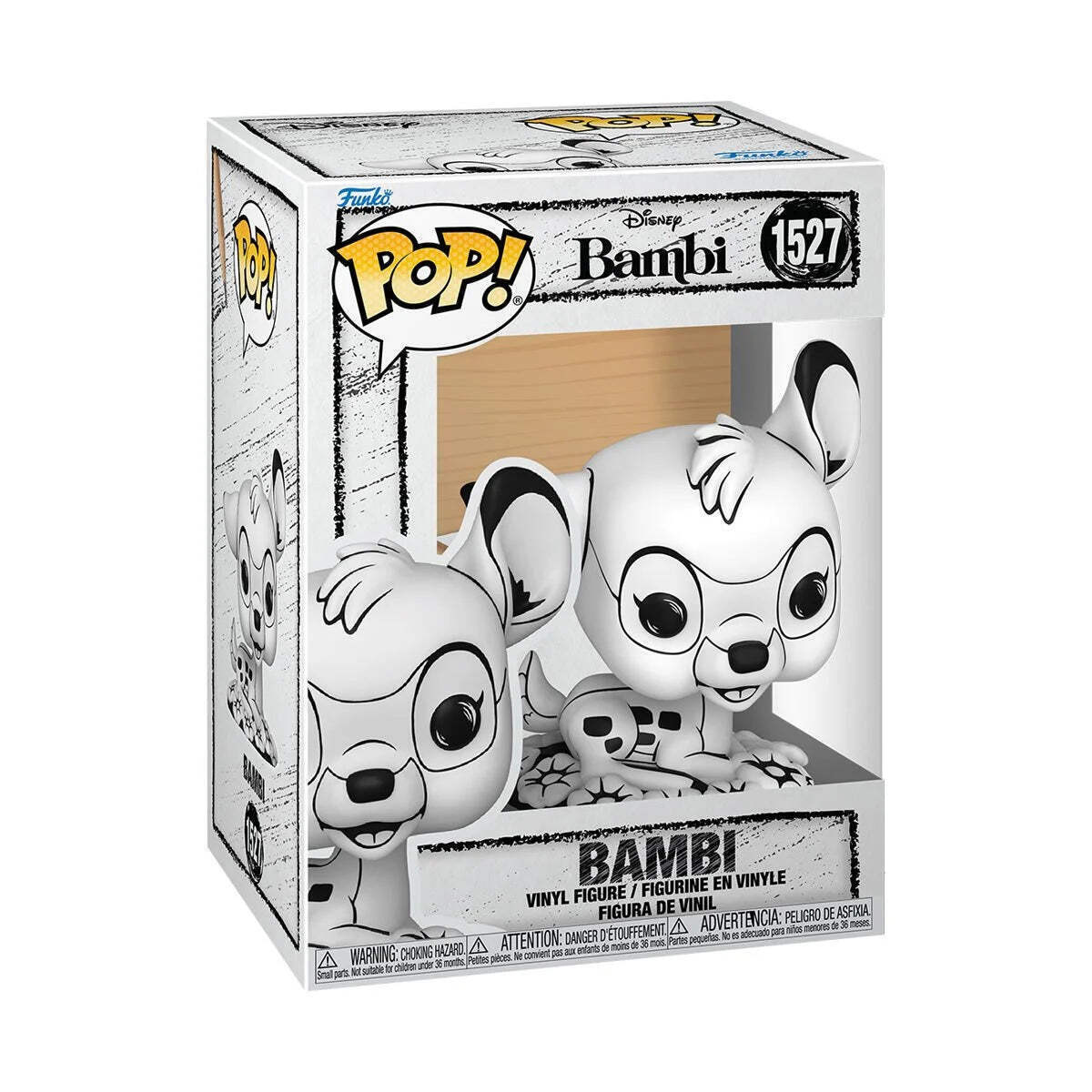 889698809474.jpg POP FUNKO! DISNEY: BAMBI SKETCHED FIGURE - Image 1
