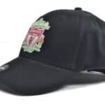 LIVERPOOL BASIC CREST CAP BLACK