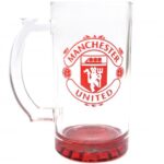 MAN UTD CREST STEIN PINT GLASS