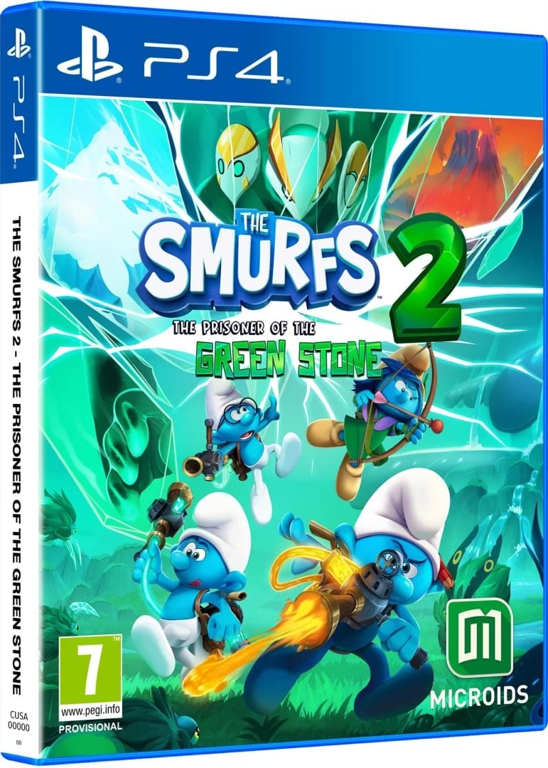 3701529508820.jpg SMURFS 2 PRISONER OF THE GREEN STONE PS4 - Image 1
