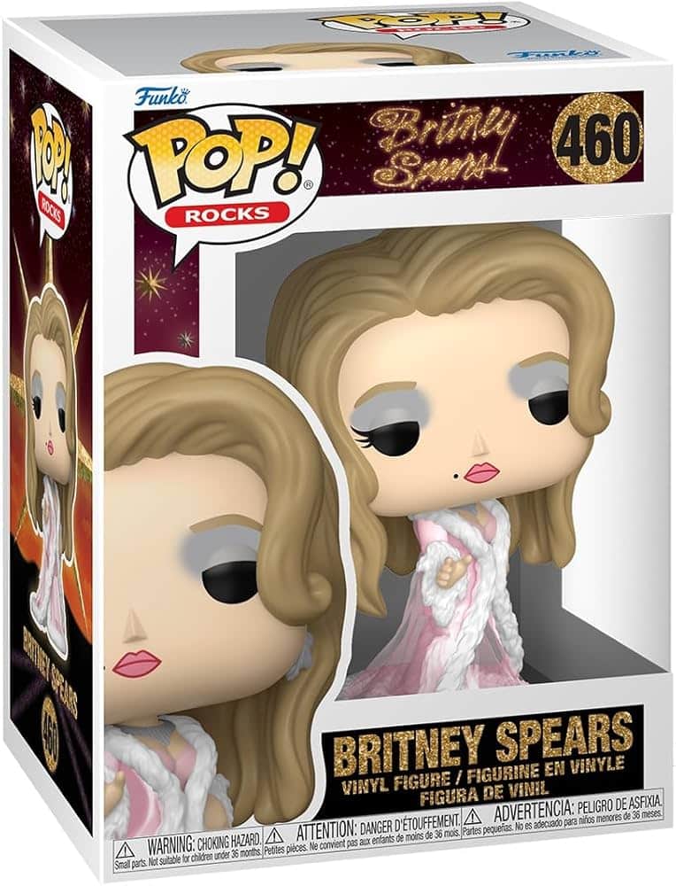 889698798129.jpg POP FUNKO! ROCKS: BRITNEY SPEARS LUCKY FIGURE - Image 1