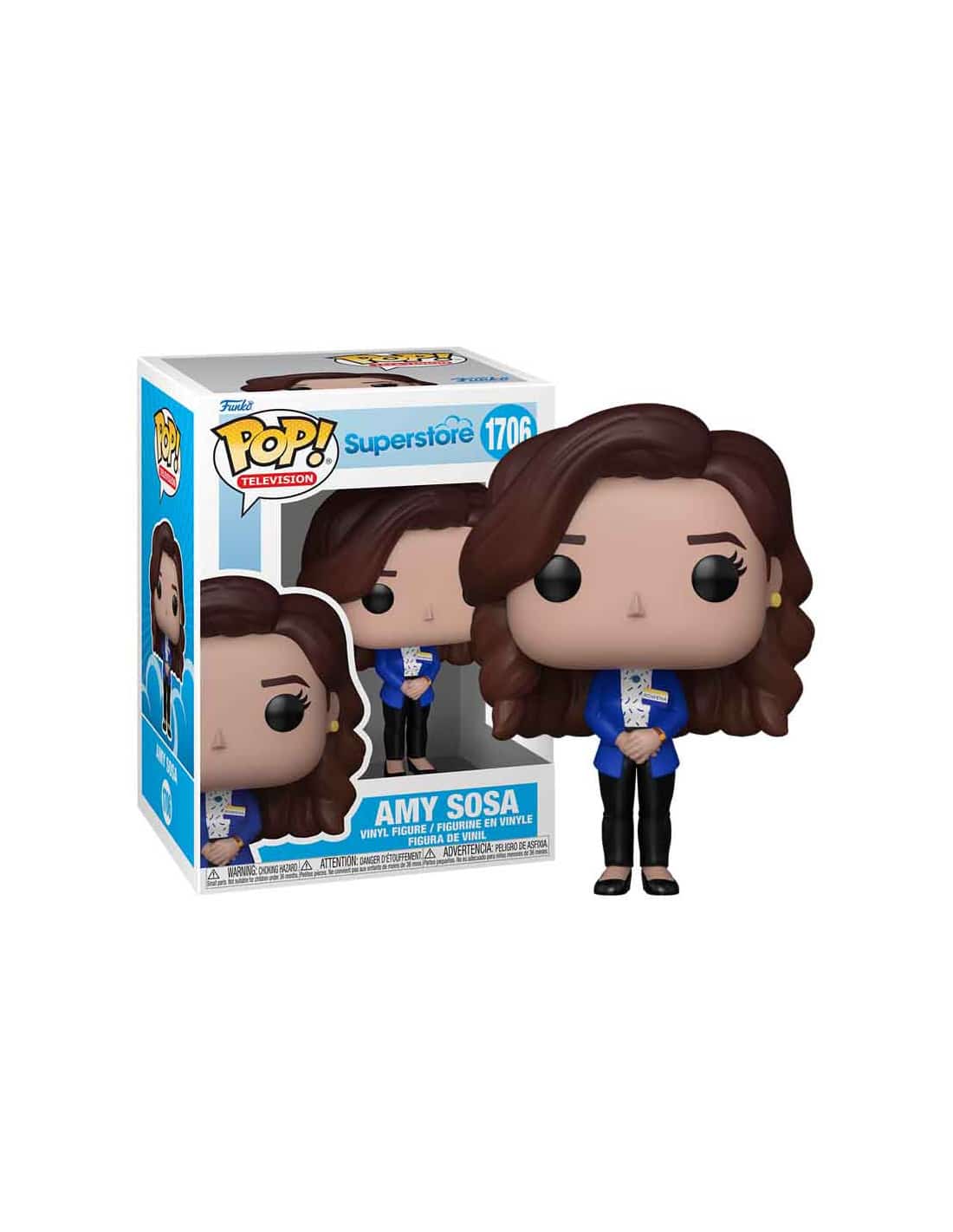 889698839693.jpg POP FUNKO! TELEVISION: SUPERSTORE AMY SOSA FIGURE - Image 1