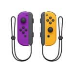 NINTENDO SWITCH JOY CON PAIR NEON PURPLE / ORANGE