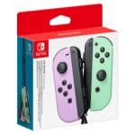 NINTENDO SWITCH JOY CON PAIR PURPLE / GREEN