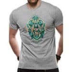 AQUAMAN MOVIE CREST UNISEX TSHIRT S