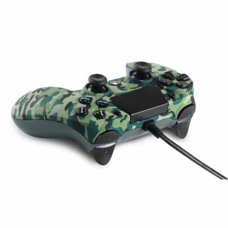 5207011010379.jpg SPARTAN GEAR HOPLITE WIRED CONTROLLER FOR PC AND PS4 CAMO - Image 1