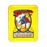 WARNER COMIC COVER SUPERMAN IN TIN BOX PLAYING CARDS