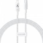 BASEUS CABLE USB-C TO LIGHTNING 1M WHITE