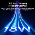 JISULIFE DESKTOP FAN PRO3 BLACK - Image 5