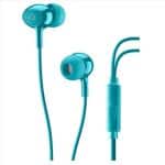 CELLULARLINE ACOUSTIC GREEN IN EARPHONES WITH MICROPHONE