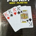 POKER 100 PLASTIC PLAYING CARDS