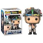 POP FUNKO! MOVIES: BACK TO THE FUTURE DOC WITH HELMET FIGURE