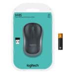 LOGITECH MOUSE WIRELESS M185 GREY