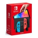 NINTENDO SWITCH OLED NEON BLUE RED CONSOLE