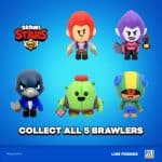 BROWL STARS ACTION FIGURES  1.5CM RANDOM