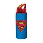 STOR SUPERMAN YOUNG ADULT ALUMINIUM SPORT BOTTLE 730ml