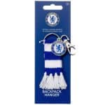 CHELSEA FC BLUE STRIPE SCARF AND LOGO BACKPACK HANGER