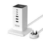 TESSAN CHARGE STATION 3X USB-A 3X USB-C PD 60W 3M CABLE
