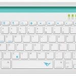 ALCATROZ KEYBOARD WIRELESS BT DOCK WHITE BLUE