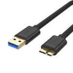 UNITEK USB A TO MICRO B CABLE 0.3M
