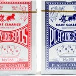 PLAYING CARDS PLASTIC COATED POKER