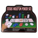 CHIPS TEXAS HOLDEM POKER SET 200pcs