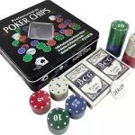 PROFESIONAL POKER CHIPS 100pcs