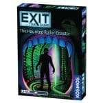EXIT HAUNTED ROLLER COASTER BOARD GAME