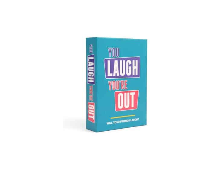 859575007392.jpg YOU LAUGH YOU ARE OUT BOARD GAME - Image 1