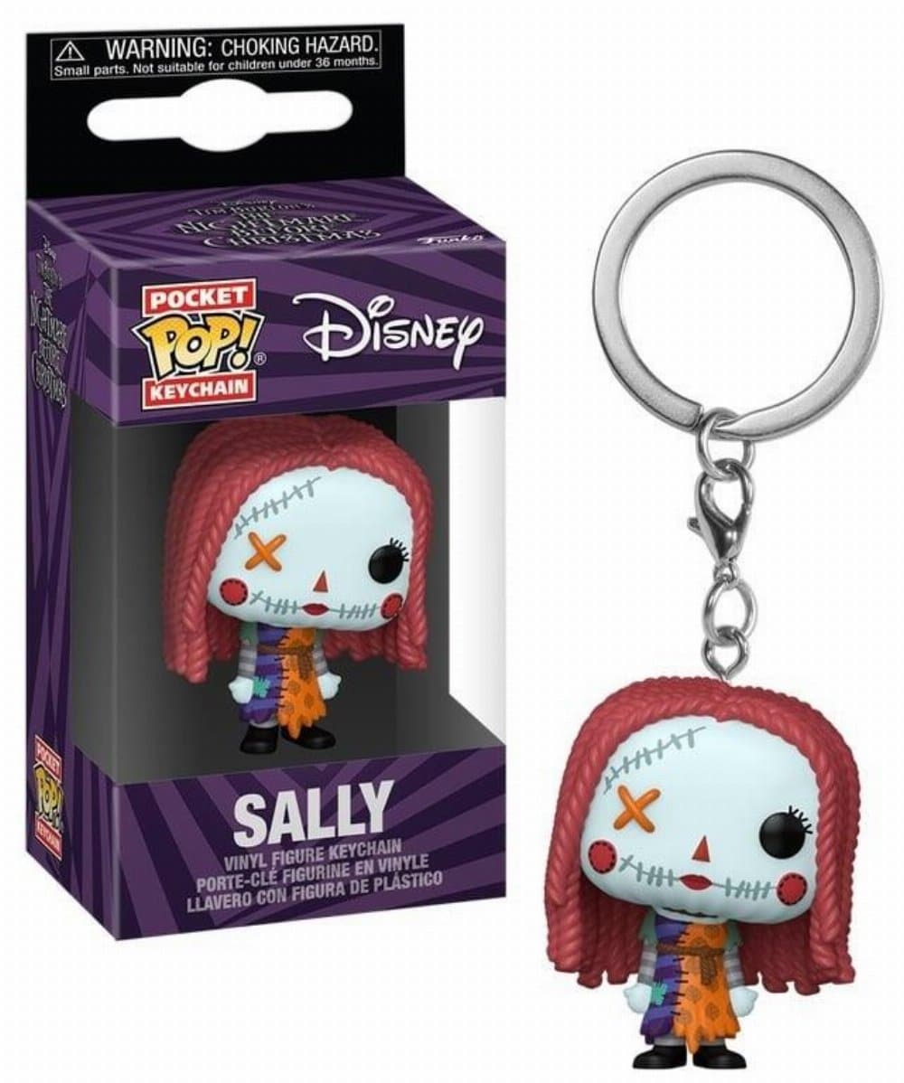 889698861526.jpg FUNKO POP KEYCHAIN! NIGHTMARE BEFORE CHRISTMAS SALLY - Image 1