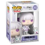 POP FUNKO! ANIMATION: RE ZERO STARTING LIFE IN ANOTHER WORLD EMILIA WITH PUCK FIGURE