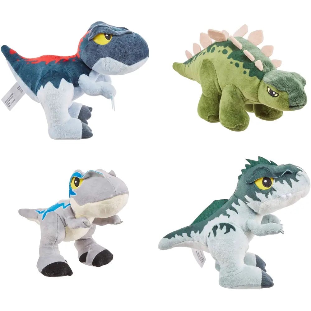 00194735062195.jpg JURASSIC WORLD PLUSH TOY DINOSAUR CREATURES WITH SOUND ASSORTED - Image 1