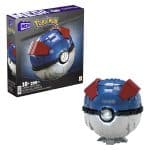 MATTEL MEGA POKEMON JUMBO GREAT BALL WITH LIGHT