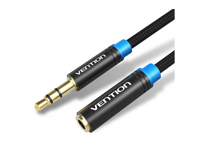 6922794731295.jpg VENTION AUDIO 3.5mm M-F EXTENSION CABLE METAL 5M - Image 1