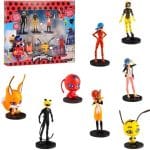 MIRACULOUS LADY BUG PENCIL TOPPERS 8 PACK DELUXE BOX