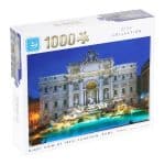 EUROPRICE NIGHT VIEW TREVI FOUNTAIN 1000PCS PUZZLE