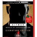 HITMAN WORLD OF ASSASSINATION SIGNATURE EDITION GAME KEY CARD NINTENDO SWITCH 2
